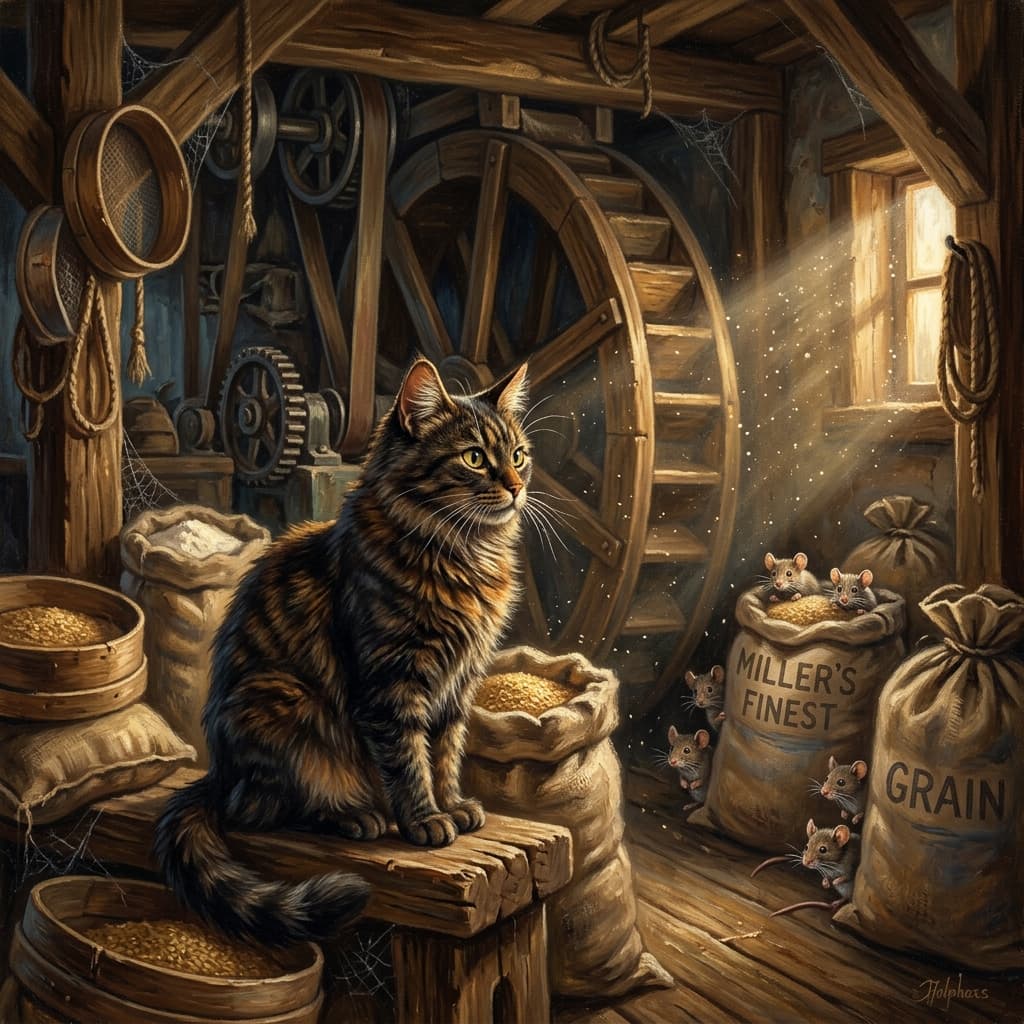 The Cat Who Sat in the Quiet