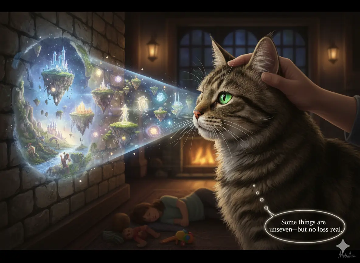 The Cat Who Saw Beyond the Veil